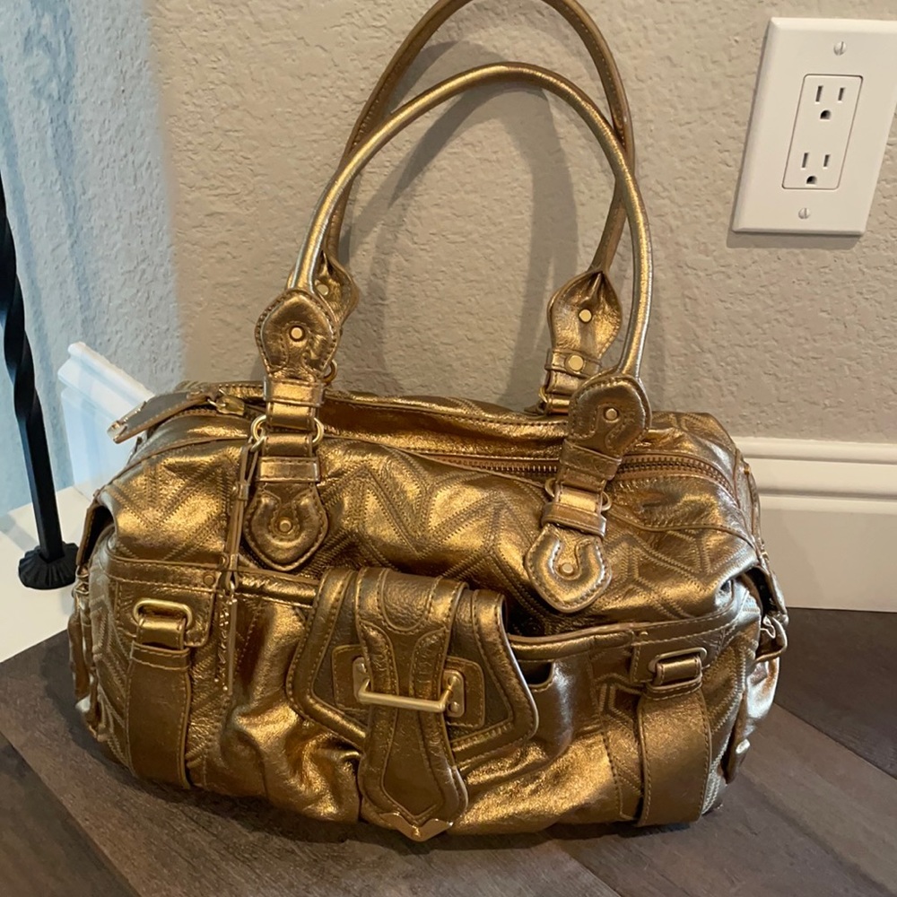 Lockheart gold purse